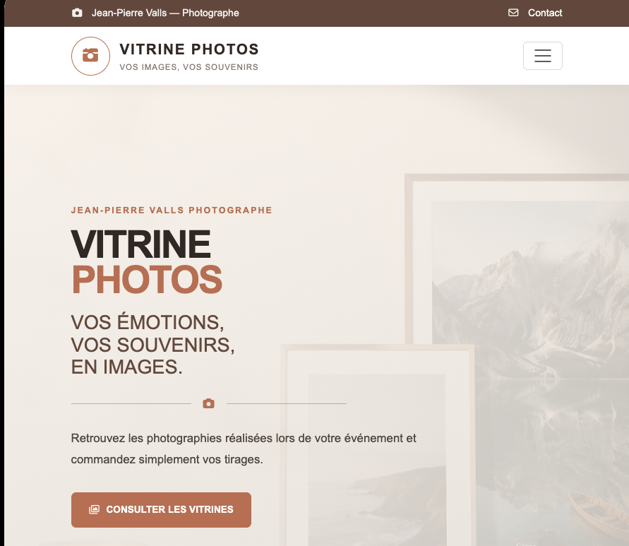 Vitrine Photo